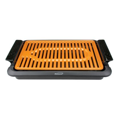 Picture of Brentwood 1,000-Watt Indoor Electric Copper Grill, Black