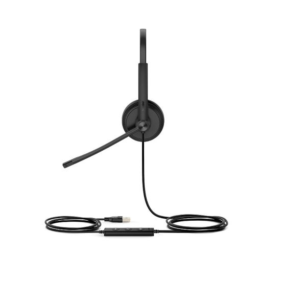 Picture of Yealink Dual UC USB Wired Headset, Black, YEA-UH34-DUAL-UC