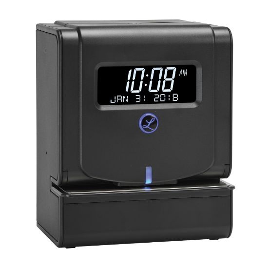 Picture of Lathem 2100 HD Heavy-Duty Thermal Print Time Clock, Gray