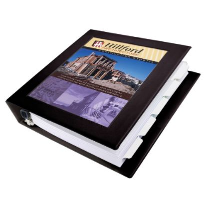 Picture of Avery Heavy-Duty Framed View 3-Ring Binder, 1.5in One Touch EZD Rings, Black, 1 Binder