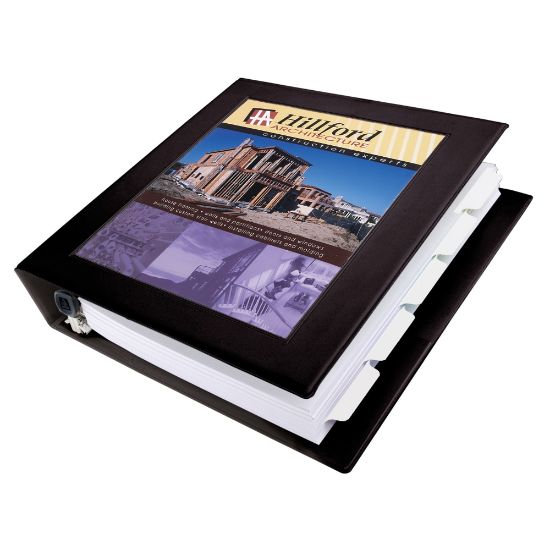 Picture of Avery Heavy-Duty Framed View 3-Ring Binder, 1.5in One Touch EZD Rings, Black, 1 Binder