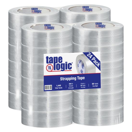 Picture of Tape Logic 1500 Strapping Tape, 2in x 60 Yd., Clear, Case Of 24