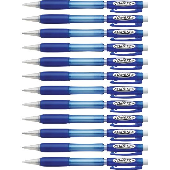 Picture of Pentel Cometz Mechanical Pencil, 0.9mm, #2 Lead, Blue Barrel, Pack Of 12