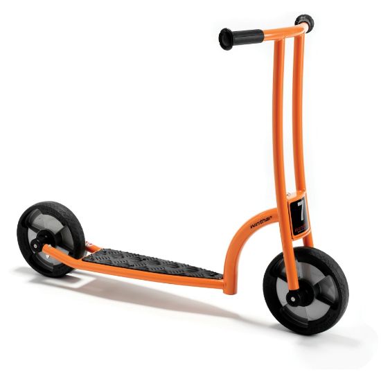 Picture of Winther Circleline Scooter, 29 15/16inH x 17 3/4inW x 39 3/4inD, Orange