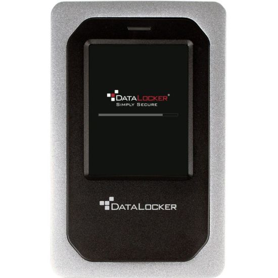 Picture of DataLocker DL4 FE 2 TB Portable Solid State Drive - External - TAA Compliant - USB 3.2 Type C - 256-bit Encryption Standard - 3 Year Warranty