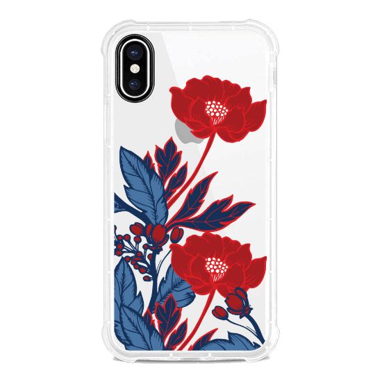 Picture of OTM Essentials Tough Edge Case For iPhone Xs Max, Red Poppy, OP-XP-Z124A