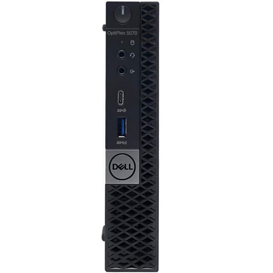 Picture of Dell Optiplex 5070 Micro Refurbished Desktop PC, Intel i5, 16GB Memory, 512GB Solid State Drive, Windows 10 Pro