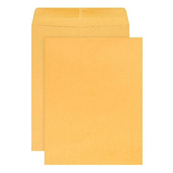 Picture of Office Depot Brand 10in x 13in Manila Catalog Envelopes, Gummed Seal, Brown Kraft, Box Of 250