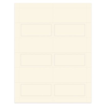 Picture of Gartner Studios Place Cards, Pearlized, 4in x 3in, Ivory, Pack Of 48