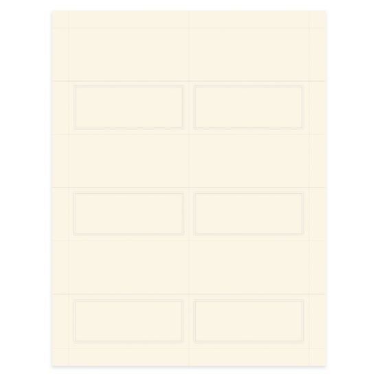 Picture of Gartner Studios Place Cards, Pearlized, 4in x 3in, Ivory, Pack Of 48