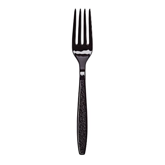 Picture of Sweetheart Heavyweight Plastic Forks, Black, Pack Of 1,000