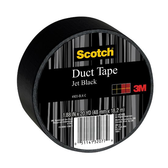 Picture of Scotch Colored Duct Tape, 1 7/8in x 20 Yd., Black