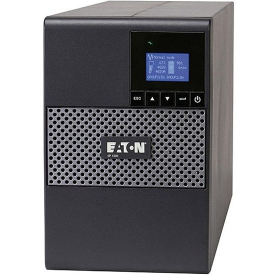 Picture of Eaton 5P UPS 850VA 600W 230V Line-Interactive UPS, C14 Input, 6 C13 Outlets, True Sine Wave, Cybersecure Network Card Option, Tower - Tower - 4 Minute Stand-by - 220 V AC Input - 240 V AC Output - 6 x IEC 60320 C13