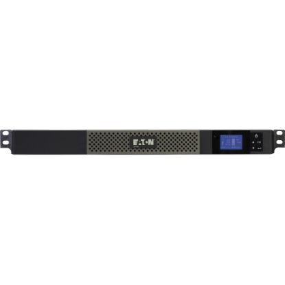 Picture of Eaton 5P 750VA 600W 120V Line-Interactive UPS, 5-15P, 5x 5-15R Outlets, True Sine Wave, Cybersecure Network Card Option, 1U - Battery Backup - 1U Rack-mountable - 4 Minute Stand-by - 110 V AC Input - 132 V AC Output - 5 x NEMA 5-15R