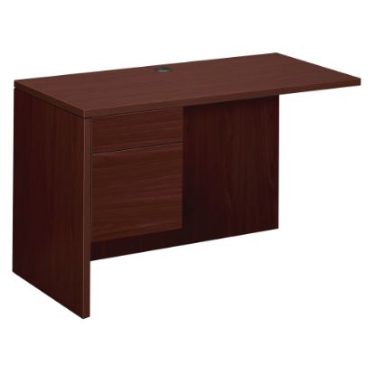 Picture of HON 10500 48inW Left Desk Return, Mahogany