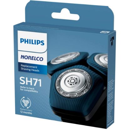 Picture of Philips Norelco Shaving Head For Shaver Series 7000 & Angular-Shaped Series 5000, Silver