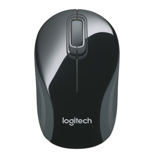 Picture of Logitech M187 Mini Wireless Optical Mouse, Black, 910-002726