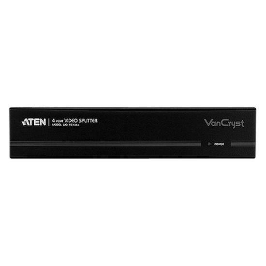 Picture of ATEN VanCryst VS134A VGA Splitter-TAA Compliant - 2048 x 1536 - QXGA - 1 x 44 x VGA Out