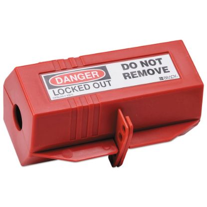 Picture of Plug Lockouts, 220V/500V, Red