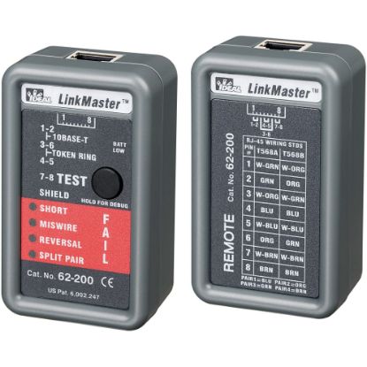 Picture of IDEAL LinkMaster PRO Tester - 1 x RJ-45 Network , 1 x RJ-45 Network Remote