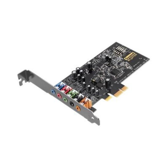 Picture of Creative Sound Blaster Audigy Fx - Sound card - 24-bit - 192 kHz - 106 dB SNR - 5.1 - PCIe