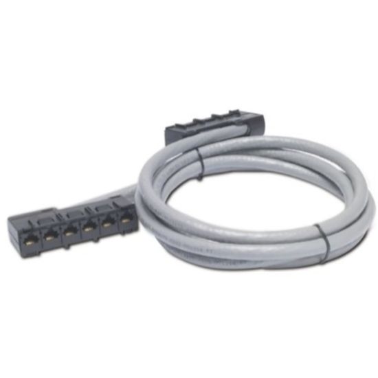 Picture of APC Cat5e CMR Data Distribution Cable - RJ-45 Female - RJ-45 Female - 11ft - Gray