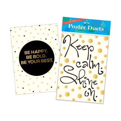 Picture of Barker Creek Poster Duet Set, Shine On, Pack Of 2