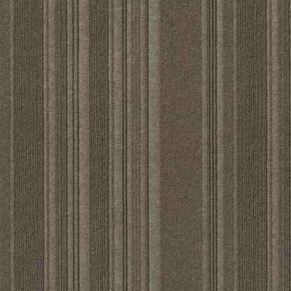 Picture of Foss Floors Couture Peel & Stick Carpet Tiles, 24in x 24in, Espresso, Set Of 15 Tiles