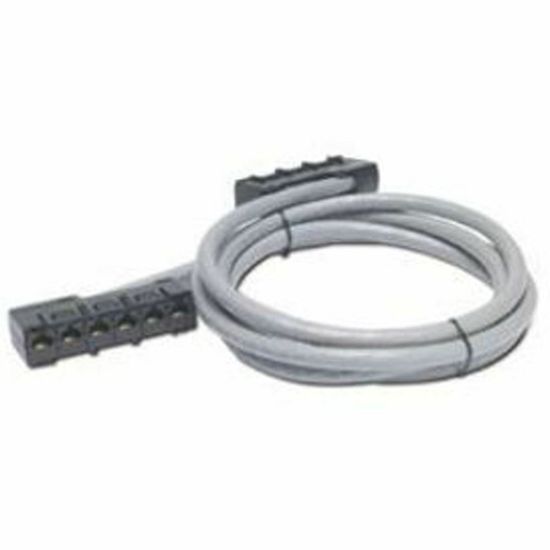 Picture of APC Cat5e CMR Data Distribution Cable - RJ-45 Female - RJ-45 Female - 13ft - Gray