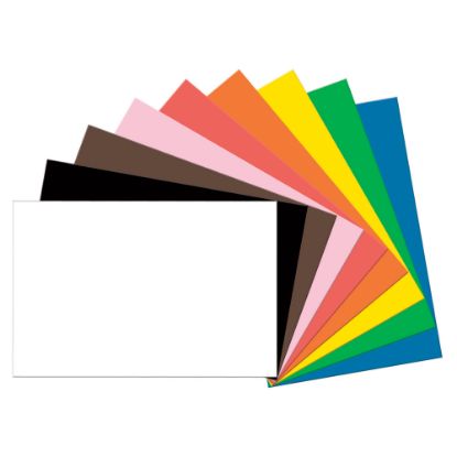 Picture of Tru-Ray Construction Paper, 50% Recycled, Assorted Colors, 24in x 36in, Pack Of 50