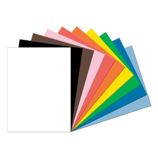 Picture of Tru-Ray Construction Paper, 50% Recycled, Assorted Colors, 18in x 24in, Pack Of 50