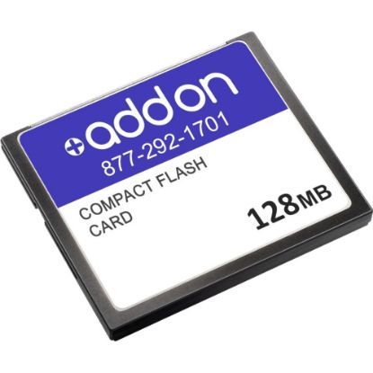 Picture of AddOn Cisco MEM3800-64U128CF Compatible 128MB Flash Upgrade - 100% compatible and guaranteed to work