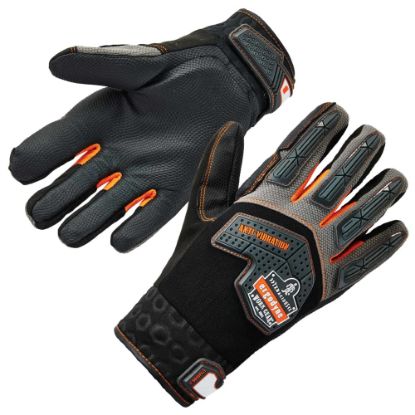 Picture of Ergodyne ProFlex 9015F(x) Certified Anti-Vibration Gloves With DIR Protection, XXL, Black