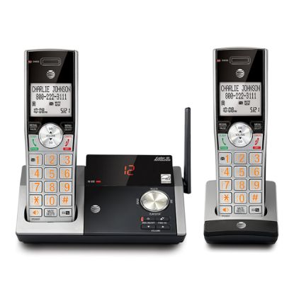 Picture of AT&T CL82215 2 Handset Expandable Cordless Phone System with Digital Answering System