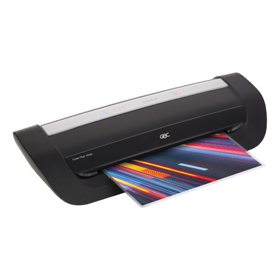 Picture of GBC 6000L Thermal Pouch Laminator, 22.8inH x 9.4inW x 5.9inD, Black, 1703097