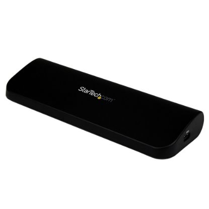 Picture of StarTech.com USB 3.0 Docking Station - Compatible with Windows / macOS - Supports Dual Displays - HDMI and DVI - DVI to VGA Adapter Included - USB3SDOCKHD - Dual Monitor Docking Station - HDMI and DVI-D or HDMI and VGA Monitor Connections