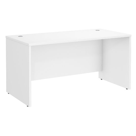 Picture of Bush Business Furniture Studio C 60inW Office Computer Desk, White, Standard Delivery