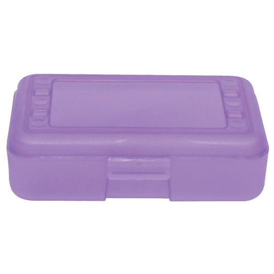 Picture of Romanoff Products Pencil Boxes, 8 1/2inH x 5 1/2inW x 2 1/2inD, Grape, Pack Of 12