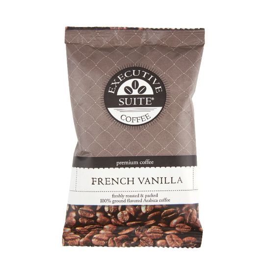 Picture of Executive Suite Coffee Single-Serve Coffee Packets, French Vanilla, Carton Of 24