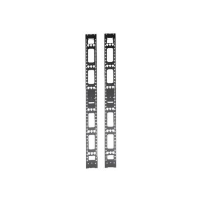 Picture of Tripp Lite 42U Rack Enclosure Server Cabinet Vertical Cable Management Bars - Rack cable management panel (pack of 2)