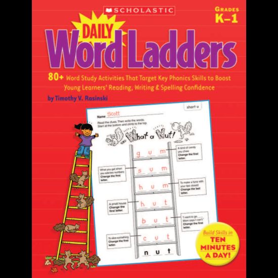 Picture of Scholastic Daily Word Ladders, Grades K-1