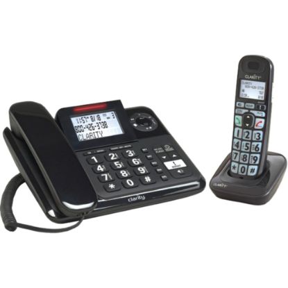 Picture of Clarity E814CC Cordless Phone - 1 x Phone Line - Speakerphone - Answering Machine