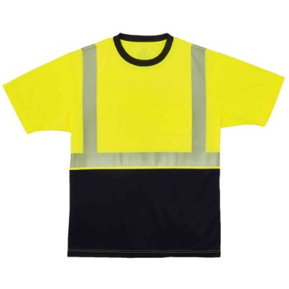 Picture of Ergodyne GloWear 8280BK Type R Class 2 Performance T-Shirt, Small, Lime