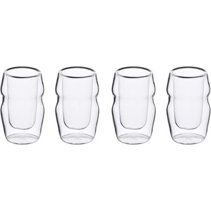 Picture of Bergner MasterPro Mixology Shot Glasses, 1.69 Oz, Clear, Set Of 4 Shot Glasses