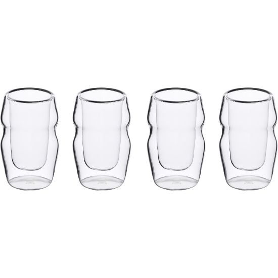 Picture of Bergner MasterPro Mixology Shot Glasses, 1.69 Oz, Clear, Set Of 4 Shot Glasses