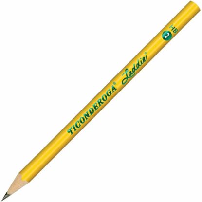 Picture of Dixon Ticonderoga Laddie Elementary Pencils, Without Eraser, Pack Of 12 Pencils