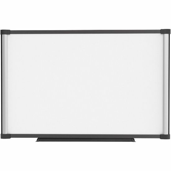 Picture of Lorell Magnetic Dry-Erase Whiteboard, 24in x 36in, Steel Frame With Silver Finish