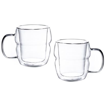 Picture of Masterpro Bergner Mixology Mugs, 15.2 Oz, Clear, Set Of 2 Mugs