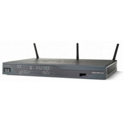 Picture of Cisco 888 G.SHDSL Router - 4 x 10/100Base-TX LAN, 1 x ISDN BRI (S/T) WAN