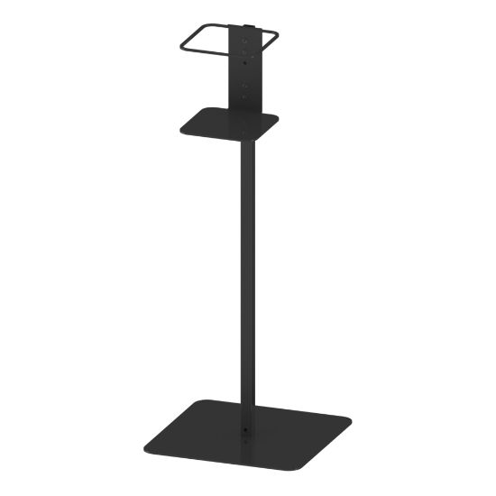 Picture of Built Sanitizer Floor Stand, 37in x 14in x 14in, Black